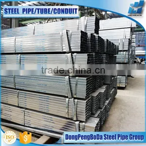 GB/T6728 20/20/0.9mm Pre Galvanized Square Steel Pipe thumbnail-1