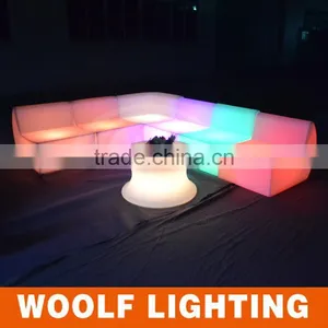 Outdoor Rechargeable LED Modern Leisure Illuminated Patio Furniture thumbnail-1