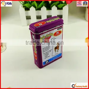 Factory Sale Rectangular Top Grade Coffee Box Tin thumbnail-1
