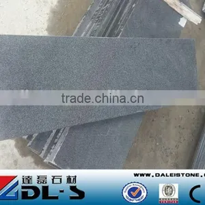 G654 Dark Grey Granite Stair Steps Polished Flat Edge thumbnail-1