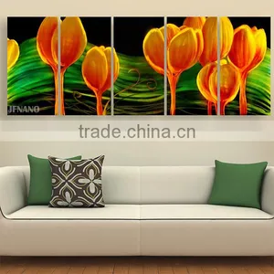 Modern Wall Decor Metal Wall Art Aluminum Paintings Wall Painting Flower thumbnail-1
