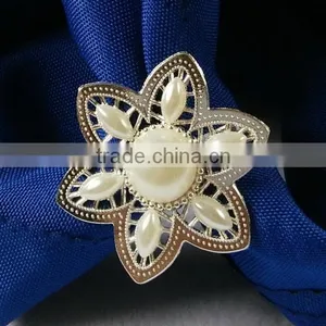 Flower Metal Napkin Ring,snowflake Metal Napkin Ring thumbnail-1