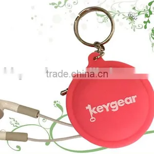 Keychain Silicoen Earphone Holder,earphone Cable Winde thumbnail-2