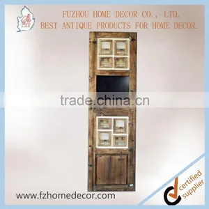 Antique Wall Door Frame With Photo Frames & Blackboard thumbnail-1