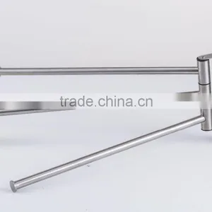 Fashion Bathroom Design Stainless Steel 3 Tiers Removable Towel Rail thumbnail-3