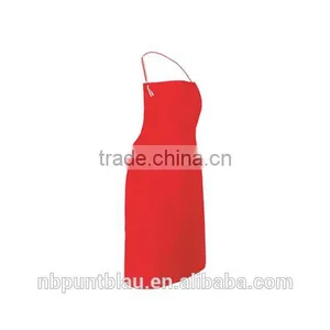 Cotton Fashion Look Kitchen Apron With Front Pocket as Promotion thumbnail-3