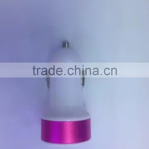 Double USB Ports Wholesale Quick Charging Universal Car Charger thumbnail-1