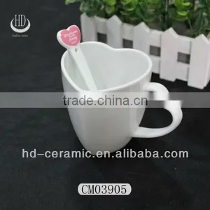Ceramic Heart Shaped Mug,heart Shape Handle thumbnail-1