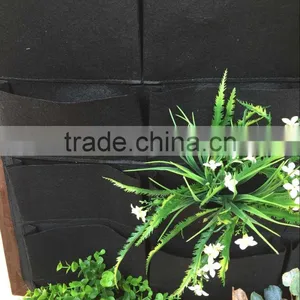 Garden Vertical Planter Multi Pocket Wall Mount Living Growing Bag Felt Indoor/Outdoor Pot thumbnail-1