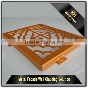 EXterior Decorative Colored Anodized Aluminium Cladding Sheets thumbnail-2