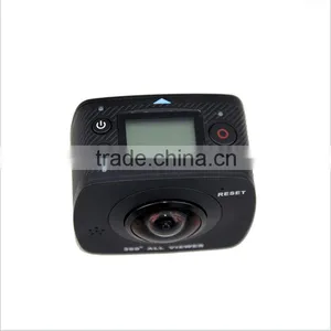 High Quality Waterproof 360 Degree Full View Video Camera VR HD Dual Lens Mini Go Pro HD Sports Camera thumbnail-2