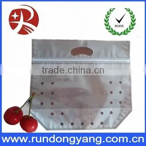 Transparent Slider Zipper Zip Lock Fruit Bag for Grape thumbnail-5