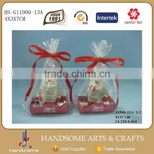 Resin Figurines Christmas Resin Decoration Snowman Figurine thumbnail-1