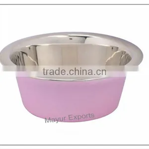 Stainless Steel Pet Bowl - Color thumbnail-1