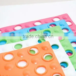 Customized Color Eco Friendly Pvc Plastic Bath Mat thumbnail-3