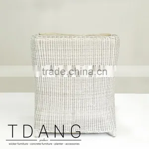 Driago Wicker Lounge Chair With Ottoman - Luxury Relax Wicker Chair thumbnail-3