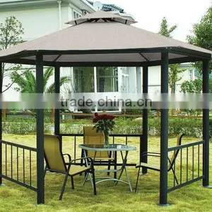Smoke Garden Pavilion Gazebo for Sunshade thumbnail-1