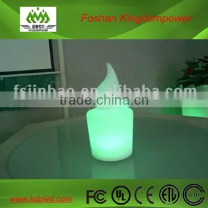 LED Plastic Glowing Candle Table Lamp thumbnail-1