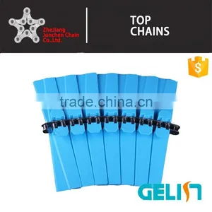 3873 Seamless Snap-on Chains With Rollers Plastic Table Top Chain for Food Conveyor thumbnail-1