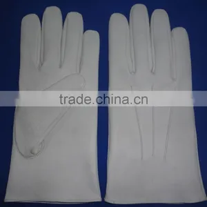 White Leather Gloves thumbnail-5
