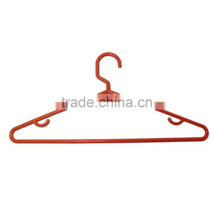Orange Thick Clothes Hanger Plastic Hanger thumbnail-4
