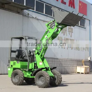 HZM 0.6t CE Mini Hydraulic Loader HZM906 With Perkins Engine thumbnail-3