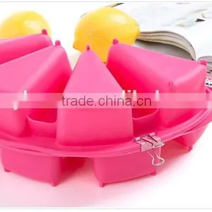 Large Round Silicone Cake Mould Slice Wheel Design Cake Tools thumbnail-6