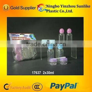 5pcs Travel Bottles/pet Travel Bottle Set/cosmetic Bottle Set thumbnail-1
