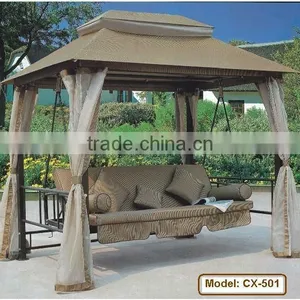Outdoor Rattan Hanging Lounger Furniture thumbnail-1