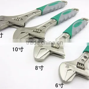 BERRYLION 250mm Adjustable Monkey Screw Wrench With Rubber Handle Design thumbnail-4
