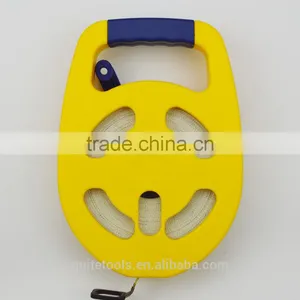 Double Sides Printed ABS Case Fibreglass Long Fabric Tape Measure Open Reel Series Fiberglass Long Machinist Tape Measure thumbnail-2