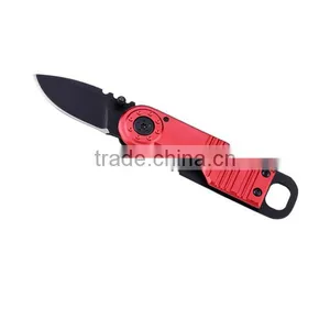 A21-1072 Black Blade Stainless Steel Tactical Hunting Folding Knife thumbnail-1