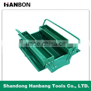 Double Layers Portable Tool Box With Metal Handle thumbnail-3