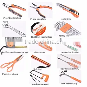AK-9822 22pcs Repairing Electrician Tool Bag thumbnail-5