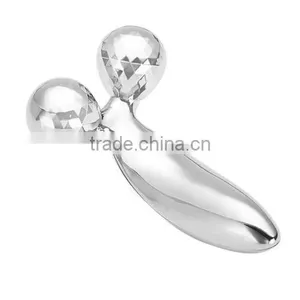 New 3D Y-shape Skin Lifting Tightening Face Body Slimming Massage Roller Massager thumbnail-2