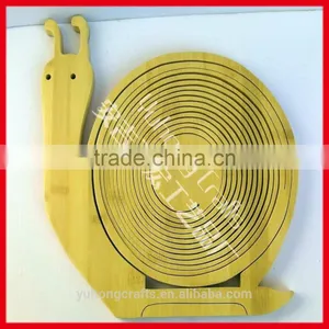 Lovely Shape Bamboo Folding Fruit Basket thumbnail-2
