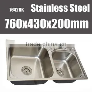 Stainless Steel Top Mount Kitchen Sink thumbnail-1