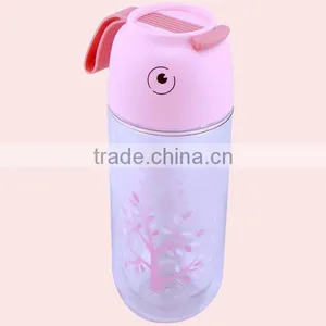 320 ML Colorful Cheap Plastic Drinking Water Bottle With Lid thumbnail-2