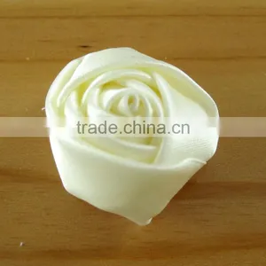 Handmade Satin Rose Flower Headband for Kids Hair Accessories thumbnail-5