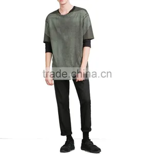 Custom t Shirt With Cheap Price 100% Cotton Breathable Fabric Big Size Mens Casual Teal t Shirts Factory Price t Shirt Wholesale thumbnail-2