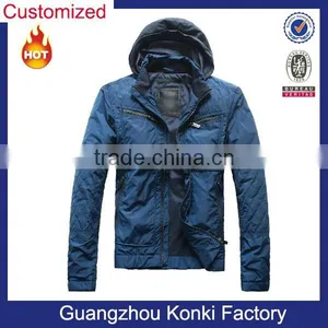 Wholesale Casual Man Down Jacket With Hood thumbnail-1