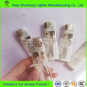 Wholesale Disposable Transparent Gas LED Lighter thumbnail-4