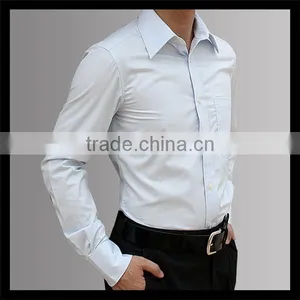 2015new Products Promotional Fashion Design Denim Shirt Men thumbnail-1