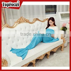 Wholesale China Crochet Adult Mermaid Tail Blankets thumbnail-1