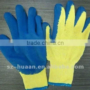 Latex Coating Cotton Knitted Gloves/ Anti-cutting Gloves thumbnail-1
