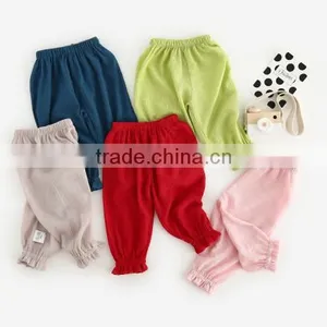 Boutique Summer Apparel Harem Pants High Wasit Pants 2 Year Old Kids Clothes thumbnail-1