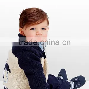 Baby Full Zip Latest Fashion Bird Shawl Cardigan thumbnail-3