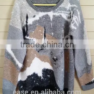 Super Soft Hoodie Pullover 100% Cashmere Women Sweater thumbnail-1