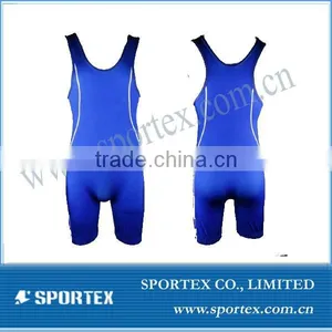 2015 Vintage Hot Selling Sportswear Bib Women's Navy Wrestling Singlet #MZ0527 thumbnail-5