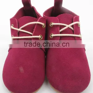 Children Casual Shoes Leather Baby Hard Sole Shoes thumbnail-3